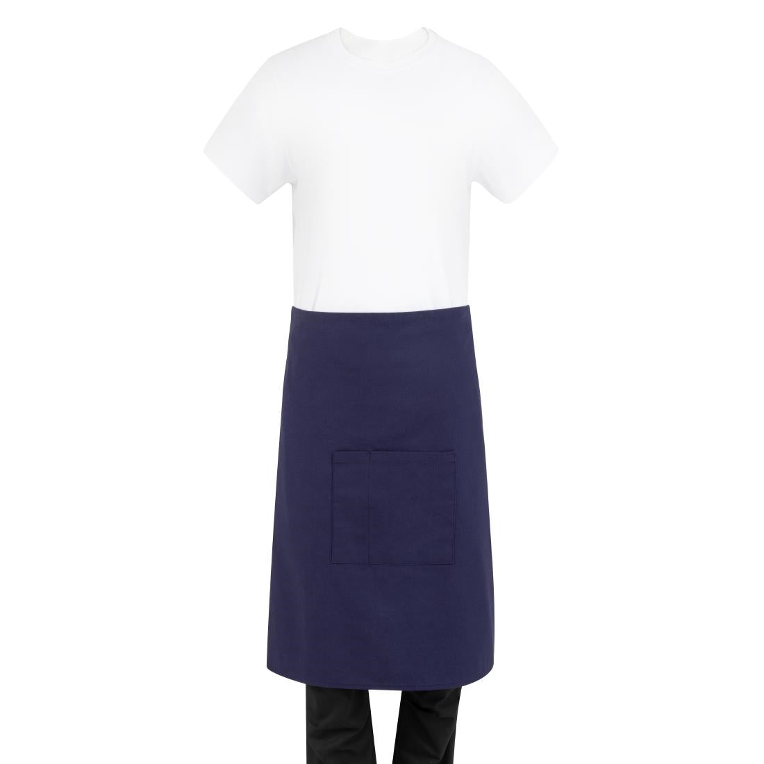 Tablier bistro en toile de coton Southside marine