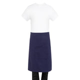 Tablier bistro en toile de coton Southside marine