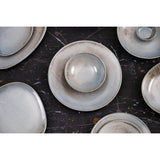 Assiettes creuses Olympia Ember Blue 230mm (lot de 4)