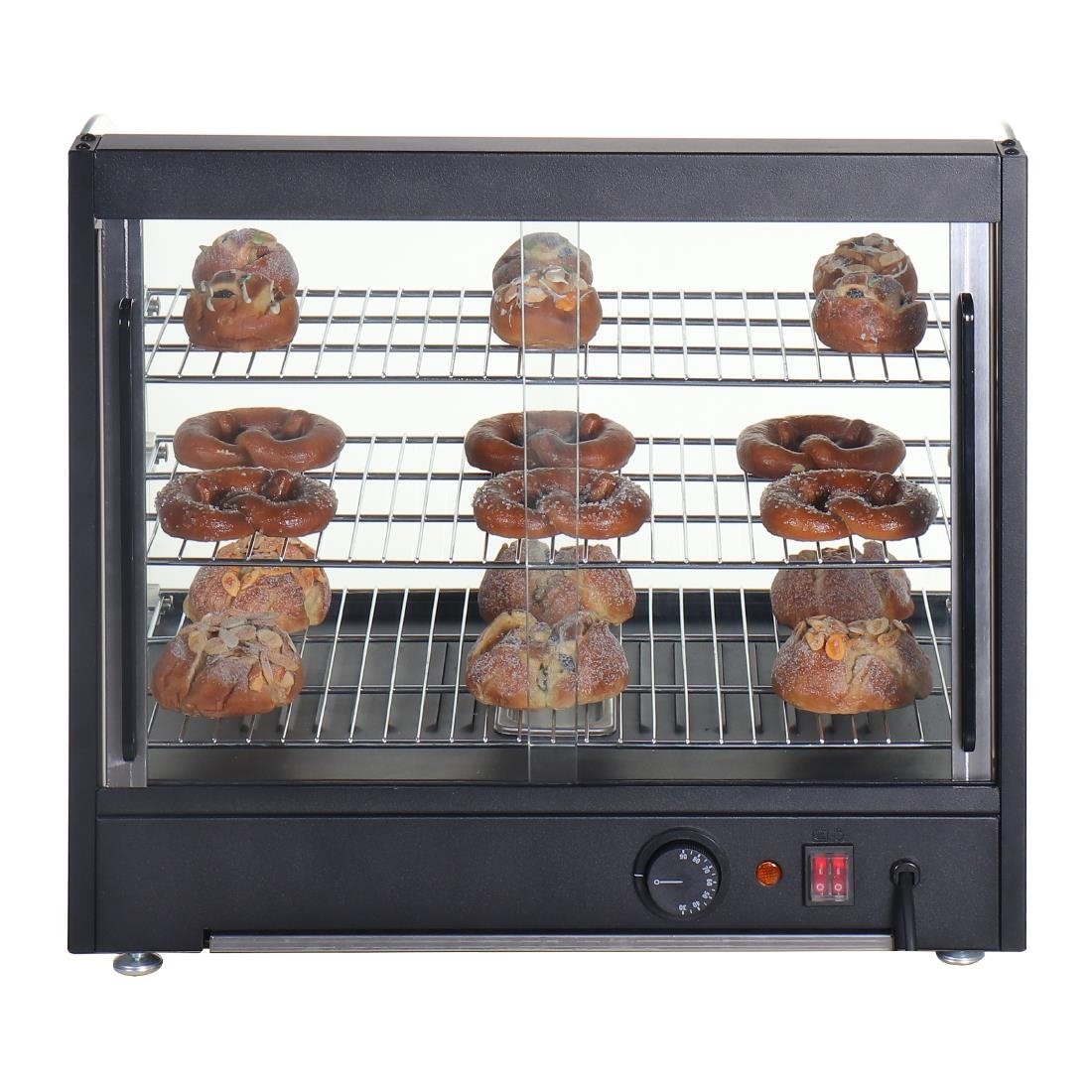 Vitrine chauffante Nisbets Essentials 82L