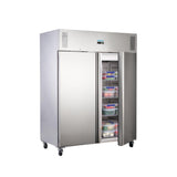 Armoire réfrigérée positive 2 portes Polar série U 1300L - NISBETS