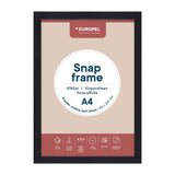 Cadre clipsable Europel A4 25mm noir mat