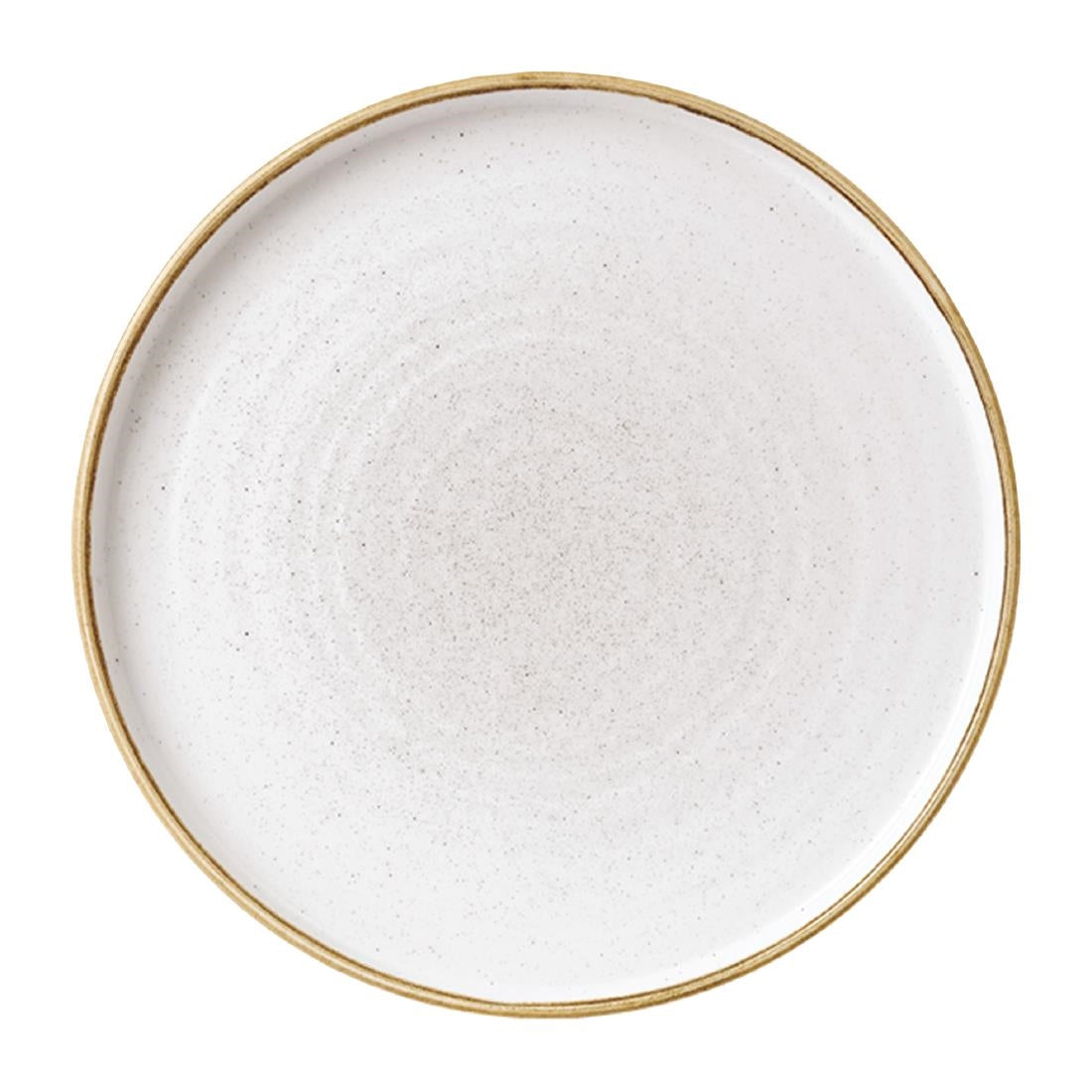 Assiettes avec rebord Churchill Stonecast Barley White 210mm (Lot de 6)