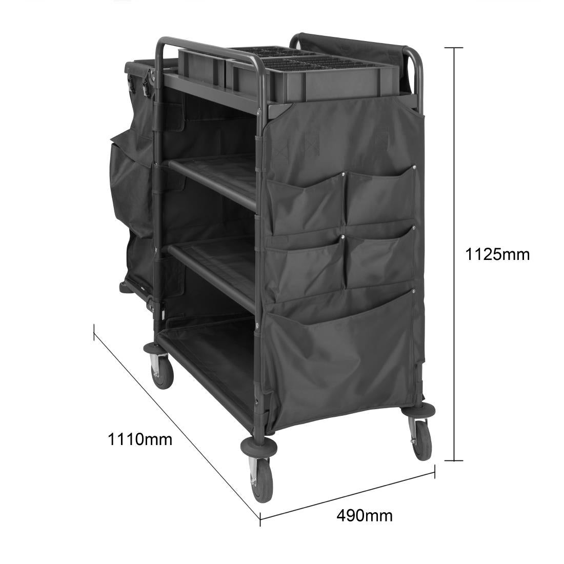 Chariot de nettoyage compact Jantex