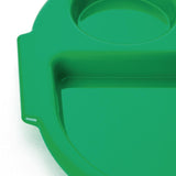 Grands plateaux repas à compartiments en polypropylène Olympia Kristallon verts 375mm (Box 10)