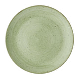 Assiettes avec rebord Churchill Stonecast Sage Green 217mm (Lot de 12)