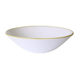 Assiettes creuses rondes Churchill Stonecast Barley White 180mm (Lot de 6)