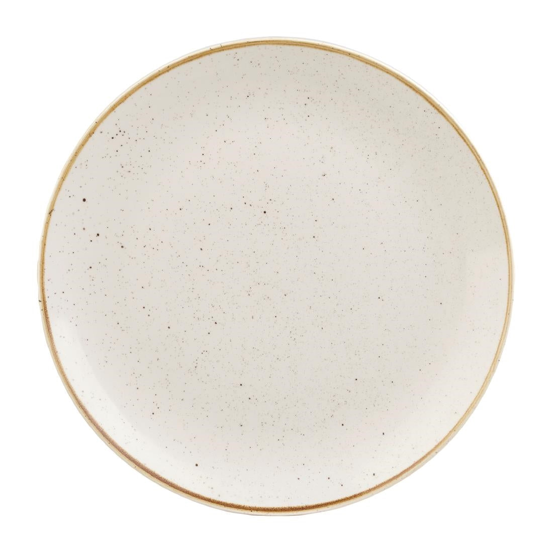 Assiettes rondes Churchill Stonecast Barley White 254mm (Lot de 12)