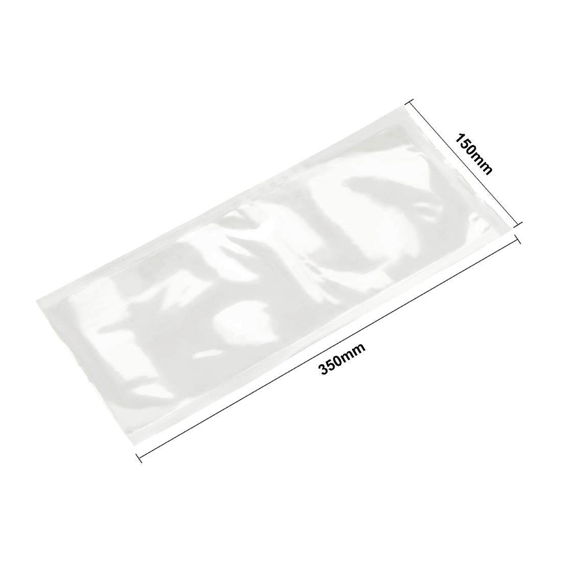 Sacs sous vide compostables Vogue 150x350mm (lot de 100)