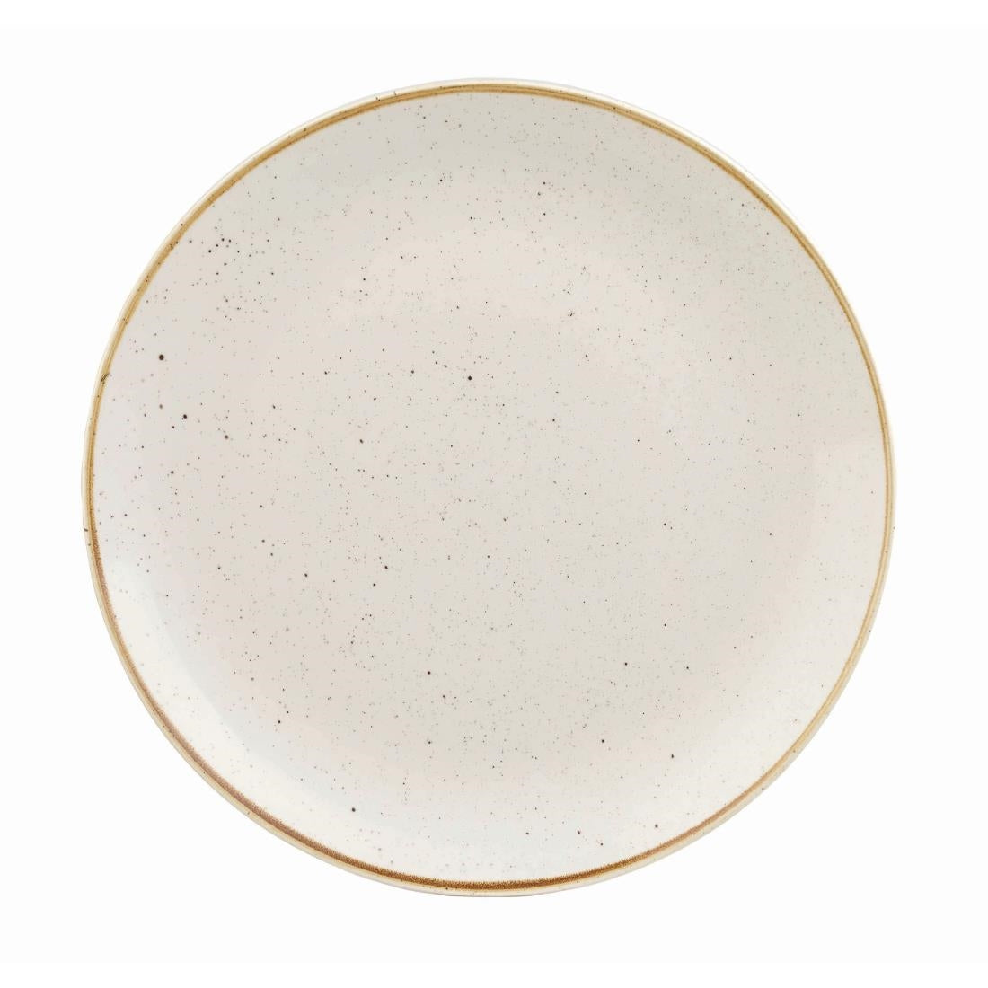 Assiettes rondes Churchill Stonecast Barley White 260mm (Lot de 12)
