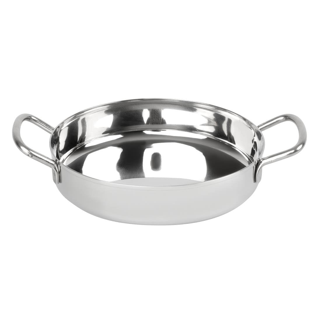 Plat en inox double poignée Olympia Table Presentation 180 mm
