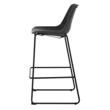 Tabouret haut Bolero Rodeo noir