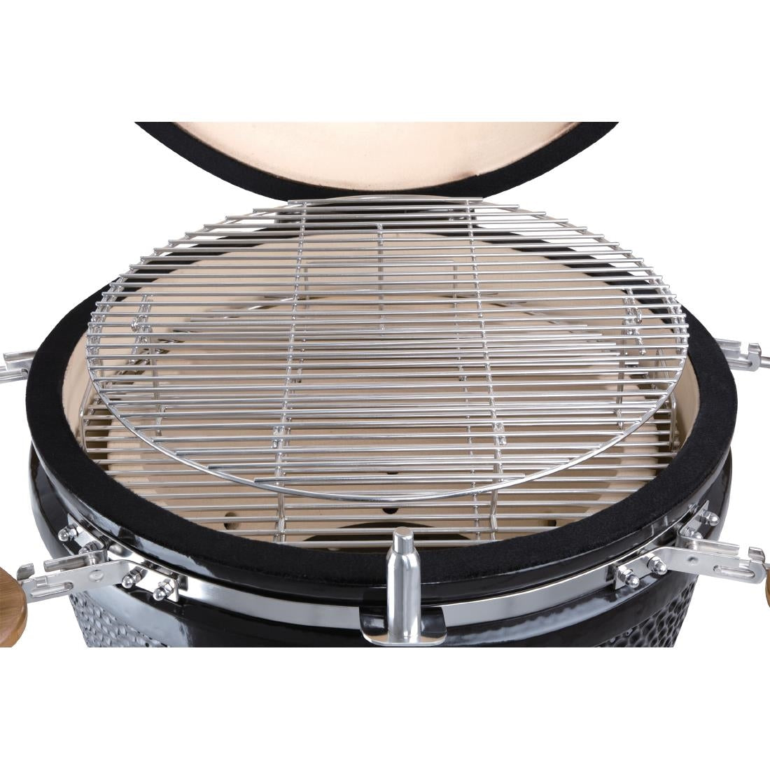 Barbecue kamado sur chariot avec tablettes Buffalo