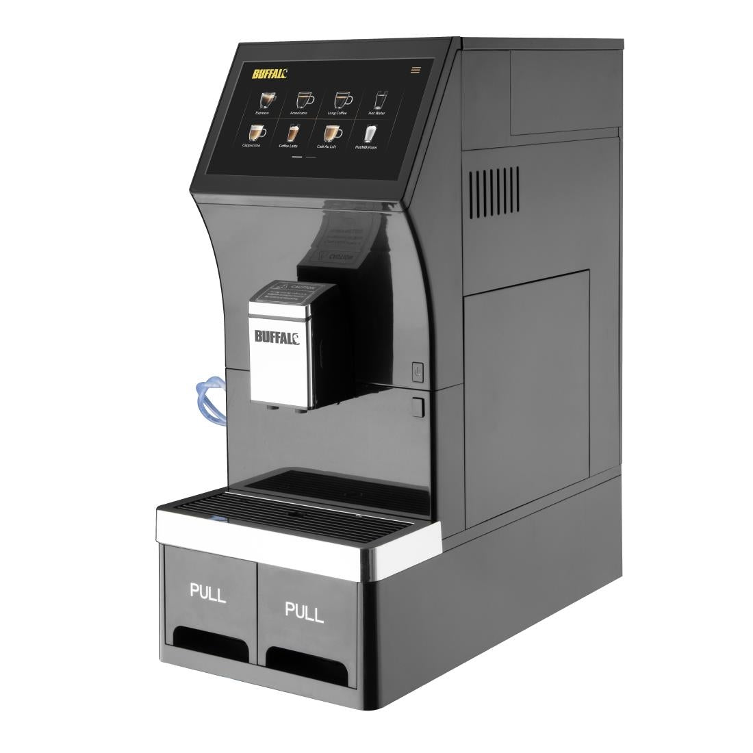 Machine à café du grain à la tasse Buffalo avec grand écran tactile