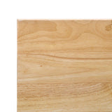 Plateau de table rectangulaire pré-percé coloris bois naturel Bolero 700 x 1100mm - NISBETS
