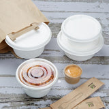 Bols en bagasse Fiesta Compostable 750 ml (lot de 50)