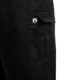 Pantalon de cuisine mixte Chef Works Slim Fit Cargo noir - NISBETS
