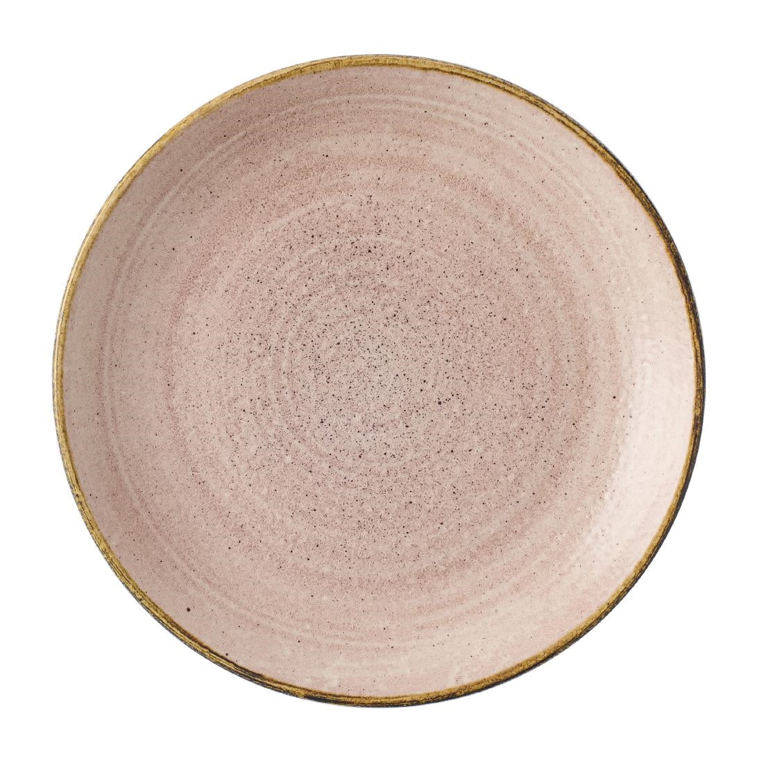 Assiettes avec rebord Churchill Stonecast Raw Terracotta Evolve 165mm (Lot de 12)
