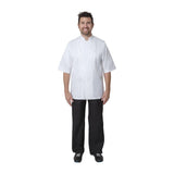 Veste de cuisine mixte Chef Works Executive Capri blanche EU56 - NISBETS