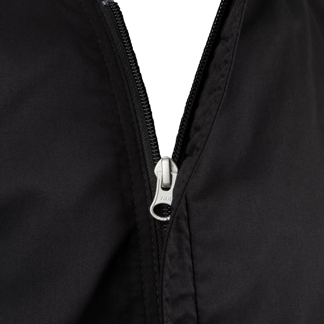 Veste de cuisine mixte Cool Vent Chef Works Urban Springfield noire - NISBETS