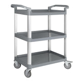 Chariot de service compact en polypropylène Nisbets Essentials