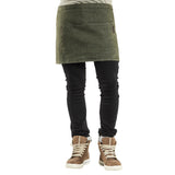 Tablier mixte Chaud Devant Base Denim vert 80x40 cm - NISBETS