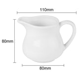 Pots à lait Olympia Athena 170ml (Lot de 4) - NISBETS