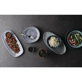 Bols triangulaires Churchill Stonecast Patina Rustic Teal 153mm (Lot de 12)