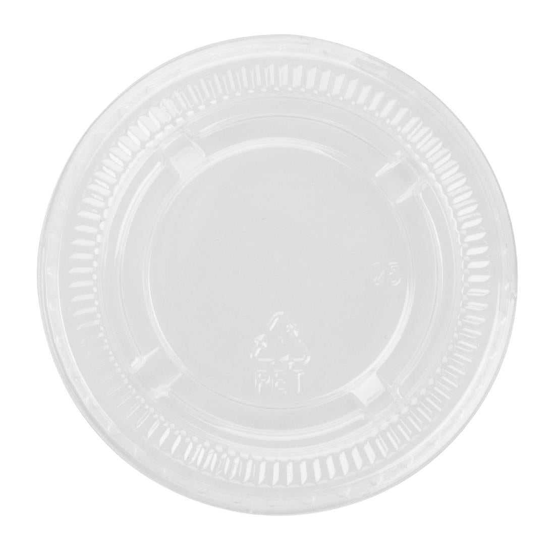 Couvercles en PET Fiesta Recyclable pour pots à sauce (lot de 1000)