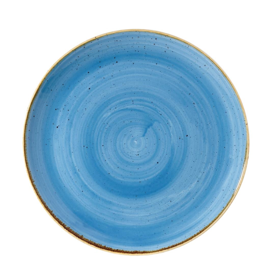 Assiettes rondes Churchill Stonecast Cornflower Blue 288mm (Lot de 12)
