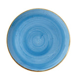 Assiettes rondes Churchill Stonecast Cornflower Blue 288mm (Lot de 12)