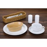 Plats à gratin ovales Olympia Stoneware 161 x 116mm (Lot de 6) - NISBETS