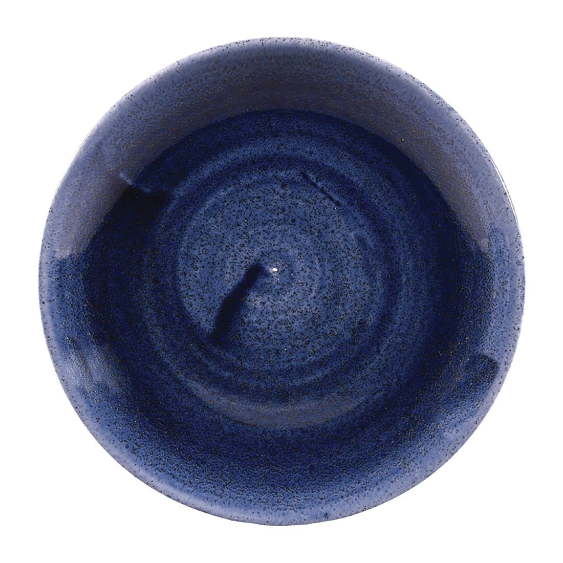 Assiettes rondes Churchill Stonecast Patina Cobalt 165mm (Lot de 12)