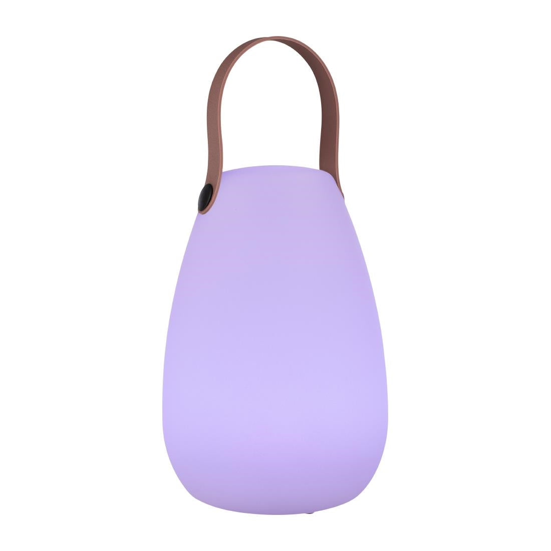 Lampe de table LED rechargeable Tristar coloris blanc chaud
