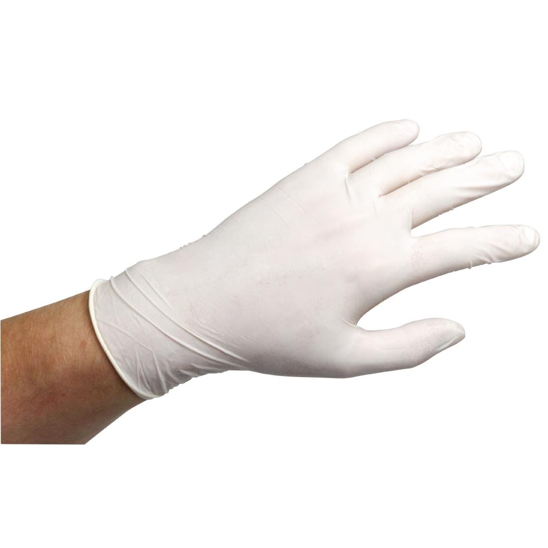 Gants en latex poudrés - NISBETS