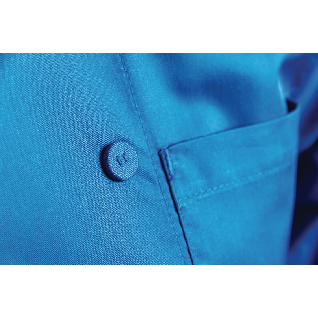 Veste de cuisine mixte Chef Works bleue - NISBETS