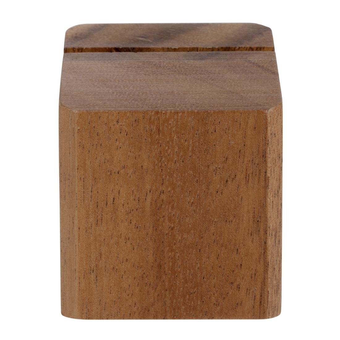 Porte-menu en bois Olympia - NISBETS