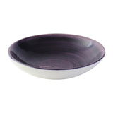 Assiettes coupes rondes Churchill Stonecast Patina Purple 182mm (Lot de 12)