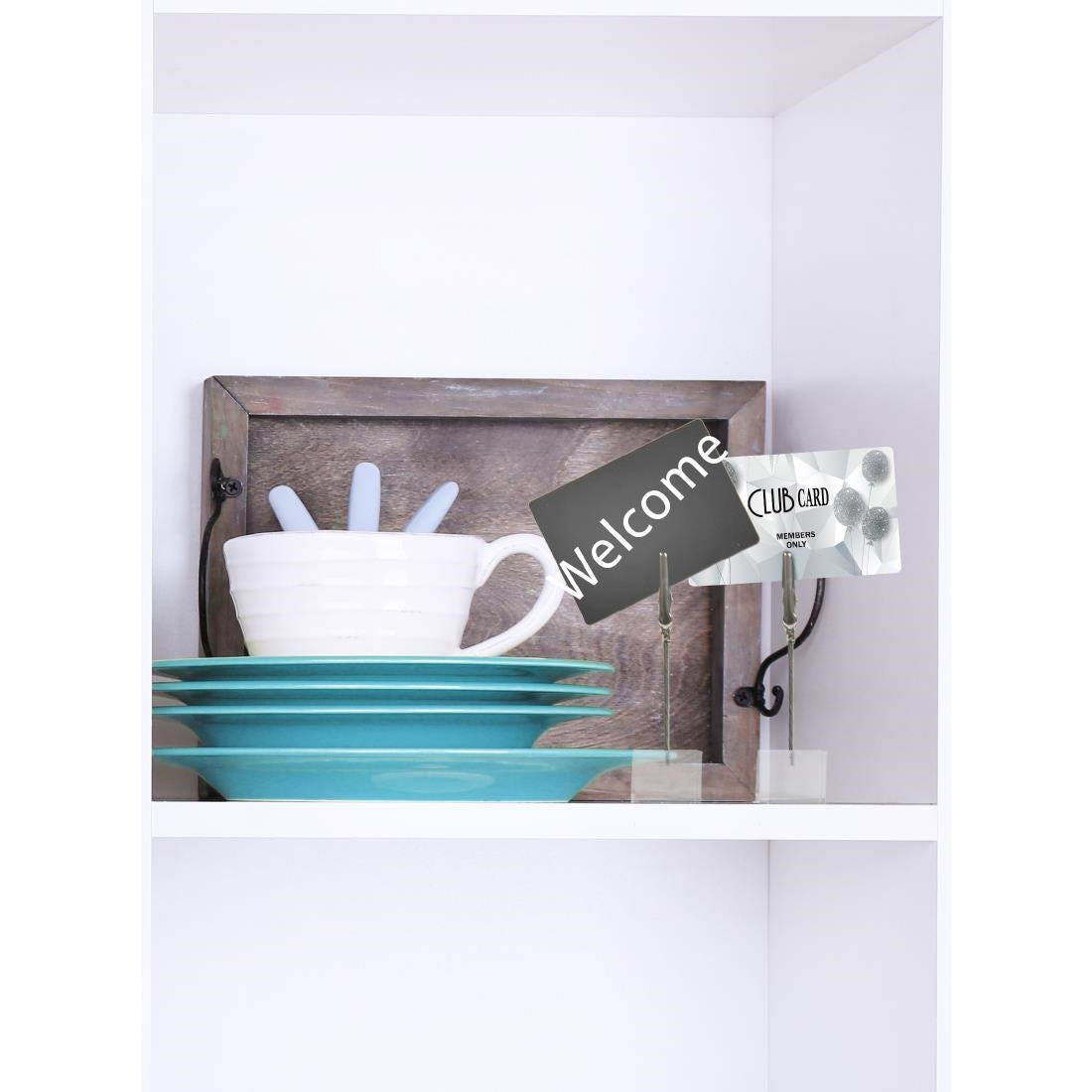 Porte-étiquettes en acrylique Securit (lot de 6) - NISBETS