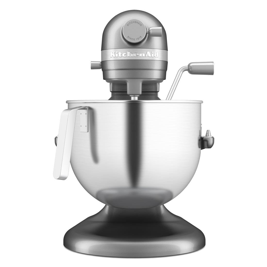 Robot pâtissier professionnel à bol relevable Kitchenaid 6,6 L gris argent 5KSM70JPXBCU - NISBETS