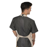 Veste mixte à boutons pression manches courtes Chef Works Tribeca denim noir S - NISBETS