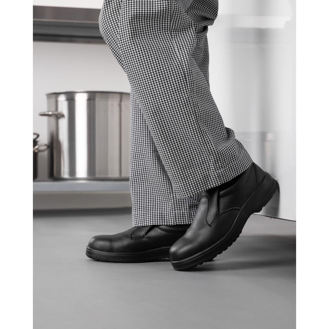 Mocassins de sécurité Slipbuster Koralis noir - NISBETS