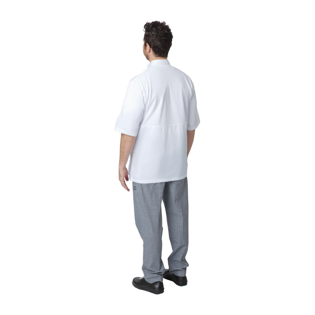 Veste de cuisine mixte blanche Cool Vent Chef Works Montreal - Taille XS