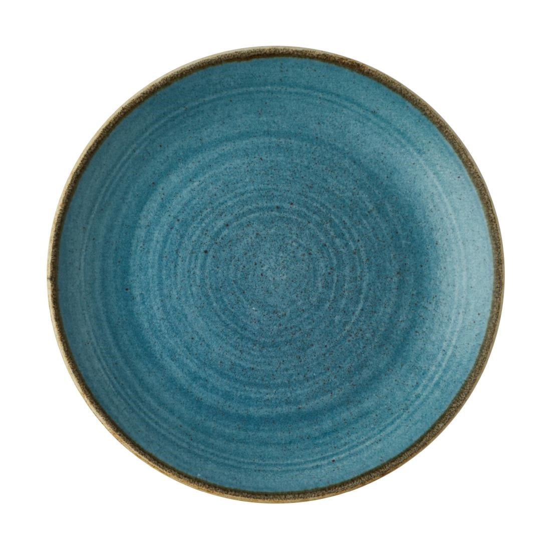 Assiettes rondes Churchill Stonecast Raw Evolve Teal 165mm (Lot de 12)
