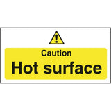 Signalétique attention surface chaude Vogue (en anglais) - NISBETS