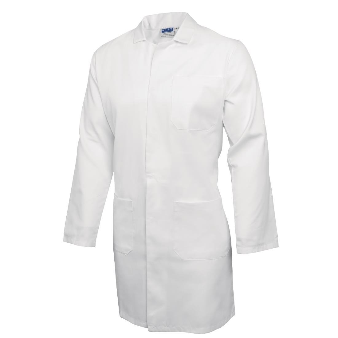 Blouse mixte Whites blanche - NISBETS