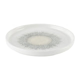 Assiettes avec rebord Churchill Studio Prints Fusion Agate Grey 260mm (Lot de 6)