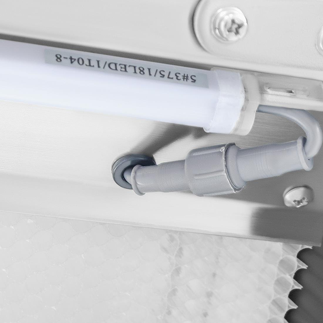 Vitrine réfrigérée positive libre-service Slimline Polar série G avec porte 220 L - NISBETS
