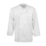 Veste de cuisine mixte blanche à manches longues Chef Works Calgary Cool Vent - NISBETS