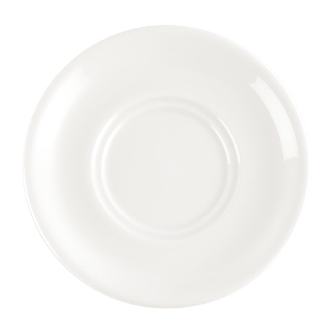 Soucoupes Maple Churchill Whiteware 150mm (lot de 24) - NISBETS